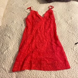 Victoria secret lace very stretchy baby doll.